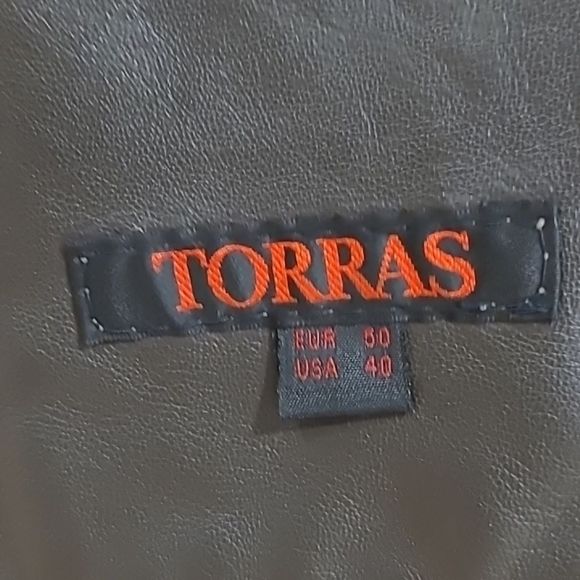 Vintage Torras light brown natural leather jacket 42 - Picture 7 of 15
